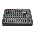 RCF E 12 12-CHANNEL MIXING CONSOLE sp&eacute;cification