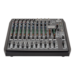 RCF E 12 Console Mixage: Chat IA & PDF | Fixfr