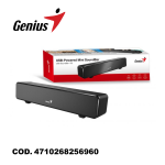 Genius USB SoundBar 100 Speaker Manuel utilisateur