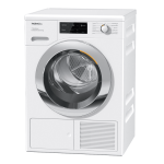 Miele TEL785WP EcoSpeed&amp;Steam&amp;9kg S&egrave;che-linge pompe &agrave; chaleur T1 Manuel utilisateur