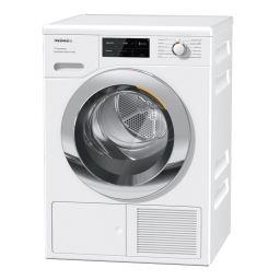 Miele TEL785WP EcoSpeed&Steam&9kg Sèche-linge pompe à chaleur T1 Manuel utilisateur | Fixfr