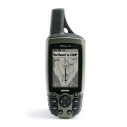 Garmin GPSMAP 60: Manuel d'Utilisateur + Chat IA | Fixfr