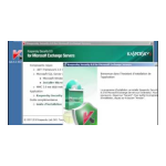 Kaspersky Security 8.0 for Microsoft Exchange Servers Manuel utilisateur