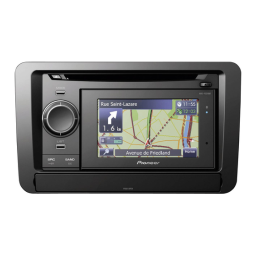 Pioneer AVIC F320 BT Manuel utilisateur | Fixfr