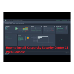 Kaspersky Security Center 10.0 Web Console Manuel utilisateur | Fixfr