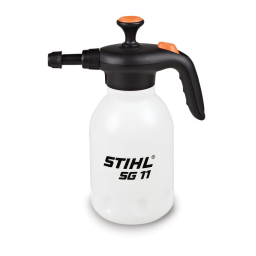 STIHL SG 11, SG 11 PLUS Manuel utilisateur | Fixfr