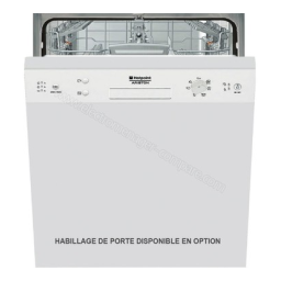 HOTPOINT/ARISTON LSB 7M121 W EU Dishwasher Manuel utilisateur | Fixfr