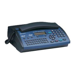 Sagem PHONEFAX 45DS Manuel utilisateur | Fixfr