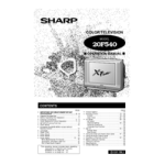 Sharp 20BM2-GMK2 Manuel du propri&eacute;taire