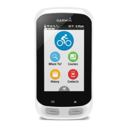 Garmin Edge® Explore 1000 Manuel utilisateur | Fixfr