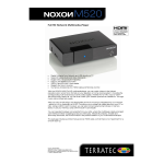 Terratec NOXON M520 Manuel utilisateur