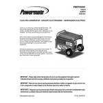 Powermate PM0106001 Manuel utilisateur