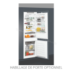 Whirlpool ART 8810 SF Fridge/freezer combination Manuel utilisateur