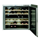 KitchenAid KRVX 6010 Fridge/freezer combination Manuel utilisateur