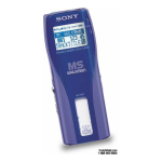 Sony NW-MS7 Mode d'emploi