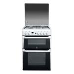 Indesit ID60G2(A) Double Cooker Manuel utilisateur