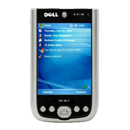 Dell Axim X51/X51v Manuel d'utilisateur : IA & PDF | Fixfr