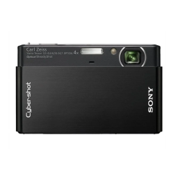 Sony Cyber-Shot DSC T77 Manuel utilisateur | Fixfr