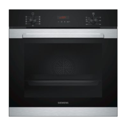 Siemens IQ300 HB373ABR0 Four encastrable Manuel du propriétaire | Fixfr
