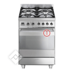 Smeg C 6 GMX8 Classici Cuisini&egrave;re mixte Manuel du propri&eacute;taire