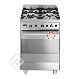 Smeg C 6 GMX8 Classici Cuisinière mixte Manuel du propriétaire | Fixfr