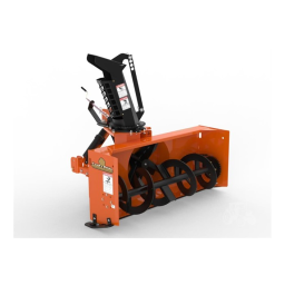 Land Pride SB10 Series Snow Blowers Manuel utilisateur | Fixfr