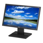 Acer V196HQLA Monitor Guide de d&eacute;marrage rapide