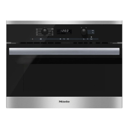 Miele M6260TC Manuel du propriétaire | Fixfr