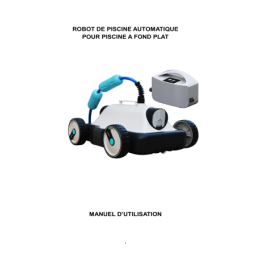 Robot électrique nettoyeur de fond MIA