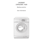 Aeg-Electrolux LAVALOGIC1620 Manuel utilisateur