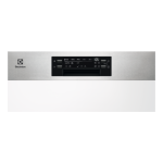 Electrolux EES47300IX Lave-vaisselle encastrable Manuel utilisateur