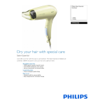 Philips HP4931/00 Salon Essential S&egrave;che-cheveux Manuel utilisateur