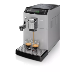 Saeco HD8772/47 Minuto Super-automatic espresso machine Guide de démarrage rapide | Fixfr