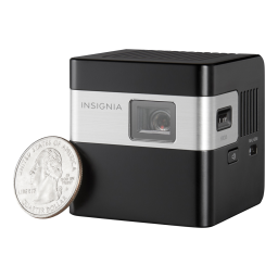 Insignia NS-PR116 | NS-PR116-C DLP Pico Portable Projector Guide d'installation rapide | Fixfr