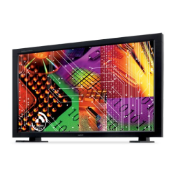 NEC MultiSync® LCD4010 Manuel utilisateur | Fixfr