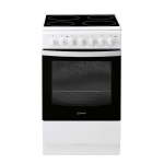 Indesit IS5V5PCW/FR Cooker Manuel utilisateur