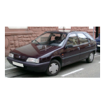 CITROEN ZX Manuel du propri&eacute;taire