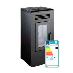 QLIMA ECO1700 Pellet heater Manuel utilisateur | Fixfr