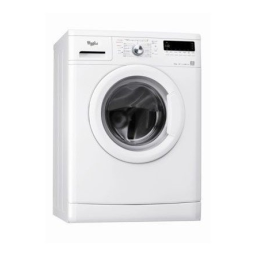 Whirlpool AWOD 4937 Washing machine Manuel utilisateur | Fixfr