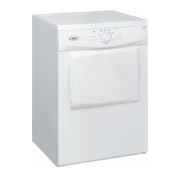 Whirlpool AWZ 3427 W Dryer Manuel utilisateur | Fixfr