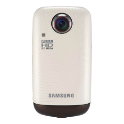Samsung HMX-E10WN/BN/ON : Guide d'utilisation | AI Chat | Fixfr