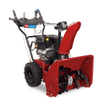 Toro 624 Snowthrower Manuel utilisateur