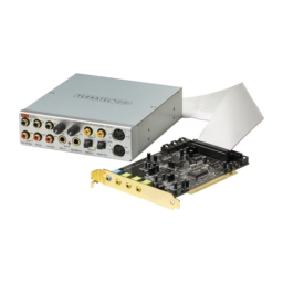 Terratec DMX 6Fire USB Manual Manuel utilisateur | Fixfr