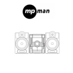 MPMan MINI 100 Hi-fi Radio Manuel utilisateur