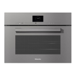 Miele DGC 7645 HC Pro Four vapeur combin&eacute; compact Manuel utilisateur