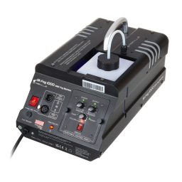 Stairville M-Fog 1000 DMX Fog Machine Une information important | Fixfr