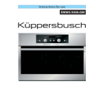 K&uuml;ppersbusch EMWG 9500.OM: Notice d'emploi + AI Chat