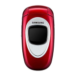 Samsung SGH-X461 Manuel utilisateur