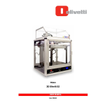 Olivetti 3D S2 Manuel utilisateur