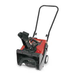 Toro Powerlite Snowthrower Manuel utilisateur | Fixfr